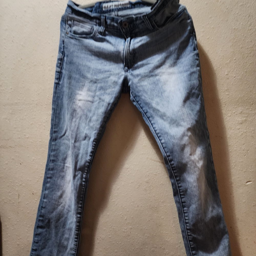 Express Light Blue Denim Jeans Stone Watch Size 32 * 32